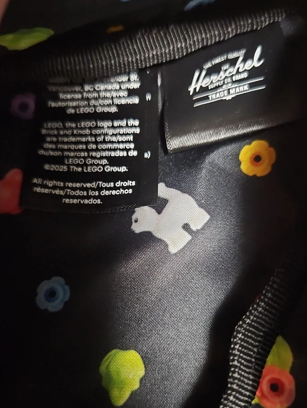 LEGO X HERSCHEL HERITAGE HIP PACK: LITTLE HERSCHEL: NEW WITH TAGS: OS